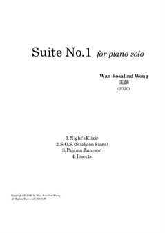 Suite No.1 for Piano Solo